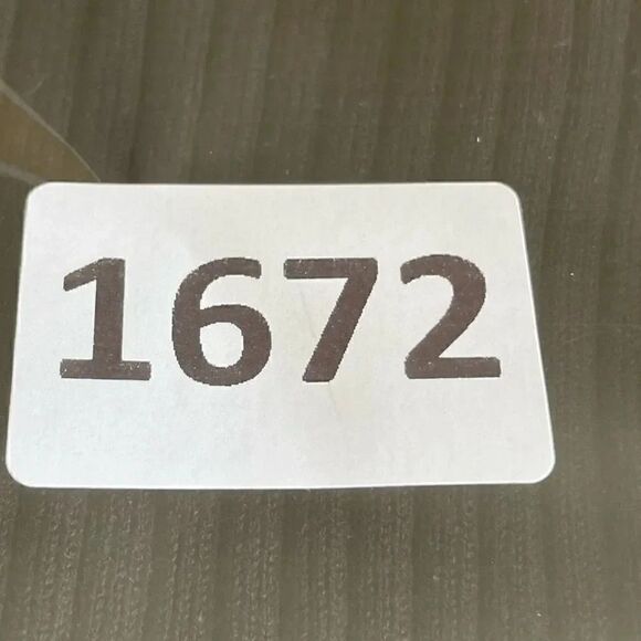 ZARA Black Viscose Mock Neck Knit Ribbed Cropped Long Sleeves Sweater SZ S #1672 - Picture 9 of 10